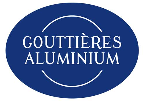 Gouttière d'aluminium